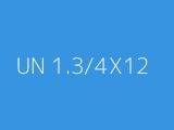 UN 1.3/4X12